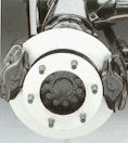 Disc brakes ensure maximum safety in all places and in any weather