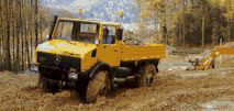 The Unimog will get through thick and thin