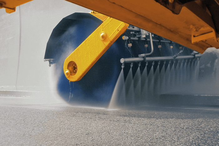 High-pressure cleaning system